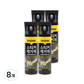 오공 스티커제거제, 250ml, 8개