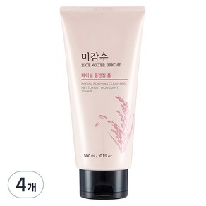 더페이스샵 미감수 브라이트 페이셜 클렌징 폼, 300ml, 4개