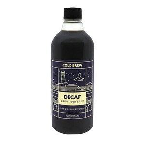 커피플랜트 콜롬비아 디카페인 콜드브루 커피원액, 500ml, 1개, 1개입