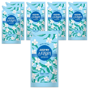 샤프란 케어 스타일러 섬유탈취제 상쾌한향 리필, 400ml, 6개