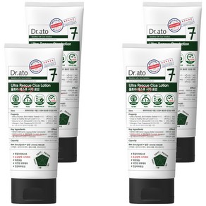 닥터아토 7울트라 레스큐 시카 로션, 160ml, 4개
