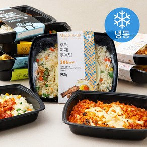 디자인푸드 밀리너스 알찬구성 도시락 9종 세트 2150g (냉동)