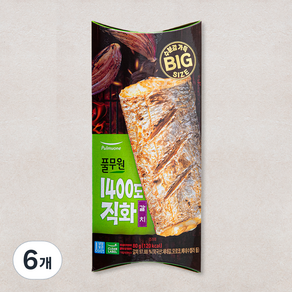 풀무원 1400도 직화 갈치, 80g, 6개