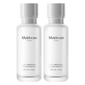 물들임 그린 마일드 올인원 로션, 110ml, 2개