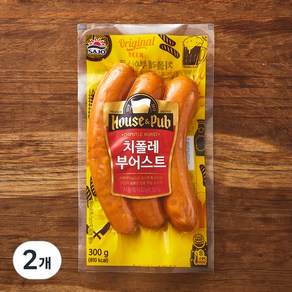 하우스 펍 치폴레 부어스트 소시지, 300g, 2개
