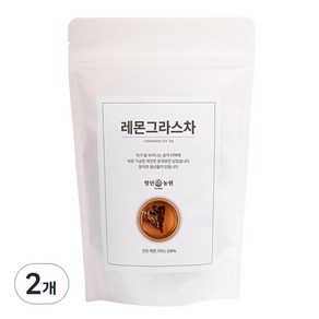 청년농원 저온가공 레몬그라스차 삼각티백, 1g, 50개입, 2개