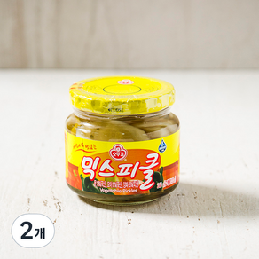 오뚜기 아삭아삭 맛있는 믹스피클, 240g, 2개