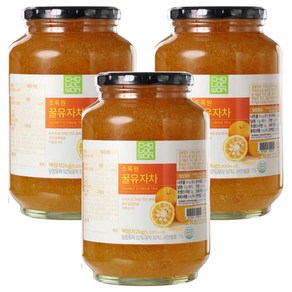 초록원_참꿀유자차, 2kg, 1개입, 3개