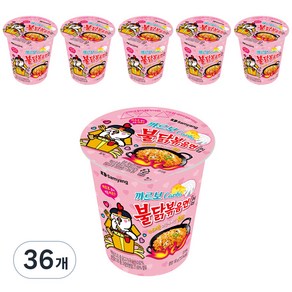 삼양 컵 까르보 불닭볶음면 80g, 36개