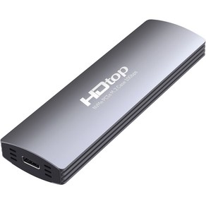 에이치디탑 USB C타입 SSD M.2 NVME 10Gb 외장 하드케이스 HT-3C051, 1개