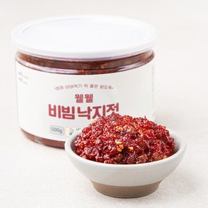 웰웰 비빔 낙지젓, 500g, 1개