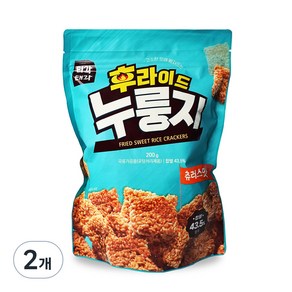 티각태각 후라이드 누룽지 츄러스맛, 200g, 2개