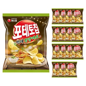 포테토칩 먹태 청양마요맛, 50g, 16개