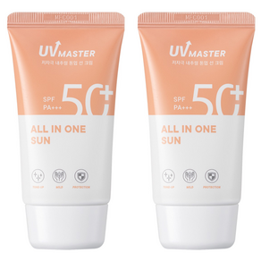 토니모리 유브이 마스터 올인원 선크림 SPF50+ PA+++, 50ml, 2개