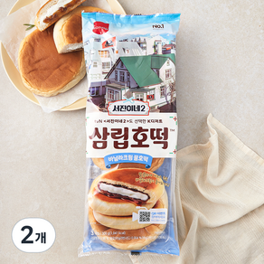 삼립 서진이네2 바닐라크림 꿀호떡 3개입, 300g, 2개