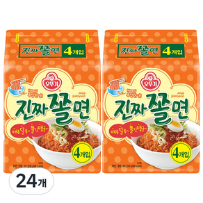 오뚜기 진짜쫄면 150g, 24개