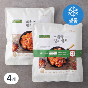 모노키친 쓰촨풍 칠리새우 (냉동), 370g, 4개