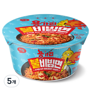 하림 용가리 불비빔면 컵 125g