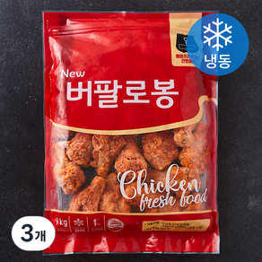 New 버팔로봉 (냉동), 1kg, 3개