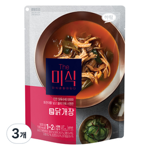 더미식 큰 닭개장, 500g, 3개