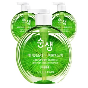 순샘 베이킹소다 피톤치드향 주방세제, 500ml, 3개