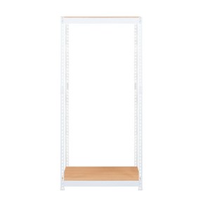 스피드랙 V2 선반 2단 700 x 600 x 1800 mm, 화이트(앵글)