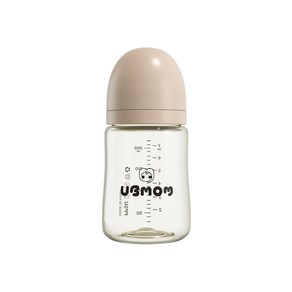 유비맘 PPSU 시그니처 노꼭지 젖병 200ml, 초코, 1개