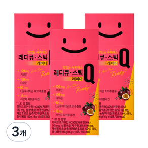 레디큐 스틱 레이디 맛있는 숙취해소 젤리 10p, 180g, 3개