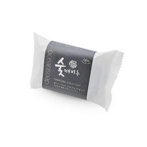 범양산업 오션 참숯 때비누, 80g, 5개