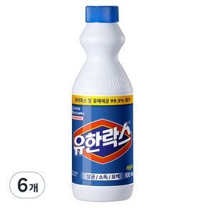 유한락스 레귤러, 500ml, 6개