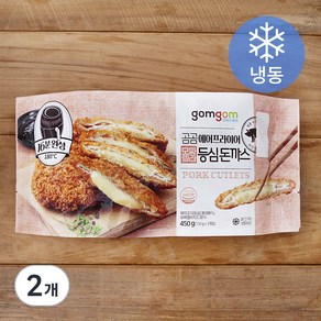 곰곰 에어프라이어 모짜렐라 등심 돈까스 (냉동), 450g, 2개