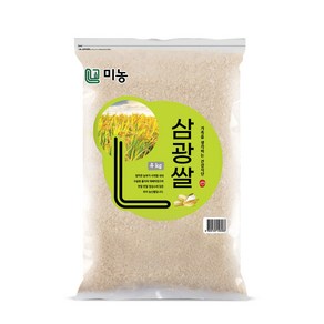 미농 2024년산 햅쌀 삼광쌀 백미, 상등급, 4kg, 1개