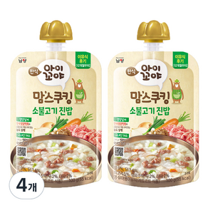 아이꼬야 맘스쿠킹 레토르트 이유식 100g, 소불고기 진밥, 4개