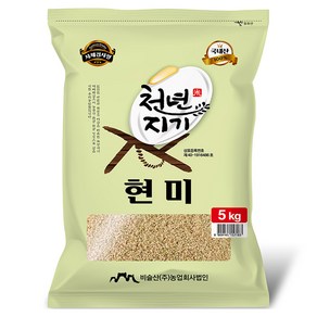 천년지기 현미, 5kg, 1개