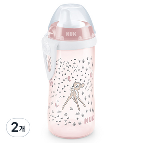 누크 퍼스트초이스 디즈니 스파우트 키디컵 300ml, 2개, 밤비