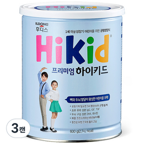 일동후디스 프리미엄 하이키드 600 g, 600g, 3개