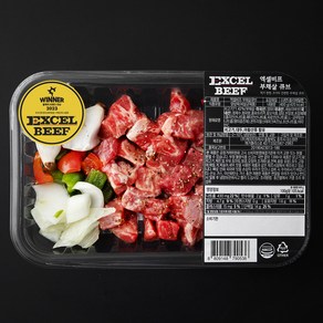 엑셀비프 부채살 큐브, 400g, 1개