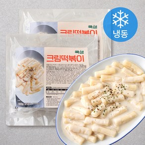 쿡생 크림떡볶이 2회분 (냉동)