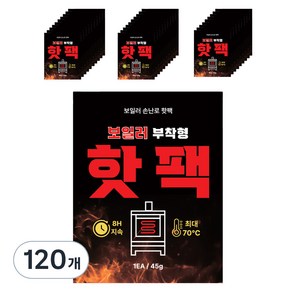 보일러 부착형 핫팩 45g, 120개