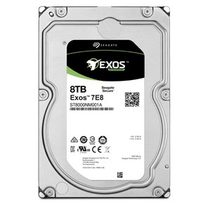 씨게이트 Exos 7E8 SAS 7200 256M HDD, 8TB, ST8000NM001A