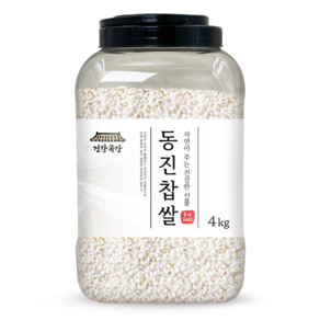 건강곡간 동진 찹쌀, 4kg, 1개