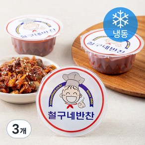 철구네 한입 꼬막장 3개입 (냉동), 180g, 3개