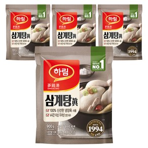 하림 삼계탕, 4개, 900g