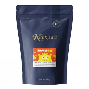 캅카와 몬스터빈 레몬 원두, 핸드드립, 500g, 1개