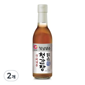 햇살담은 맑은 청간장 국찌개용, 2개, 390ml