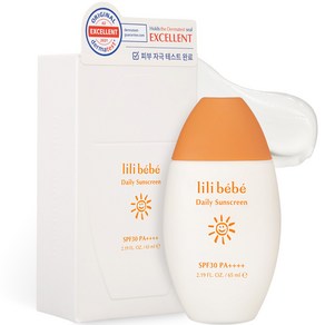 릴리베베 유아용 데일리 선크림 SPF30 PA++++, 65ml, 1개