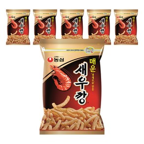 새우깡 매운새우깡, 400g, 6개