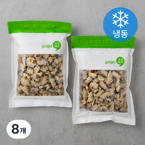 고고새우 바지락살 (냉동), 500g, 8개