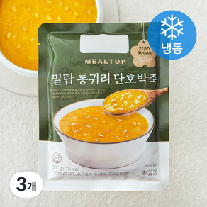 밀탑 통귀리 단호박죽 (냉동), 300g, 3개