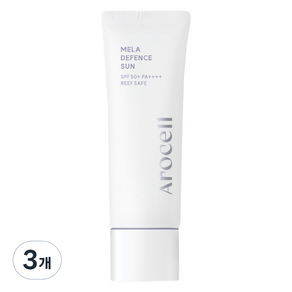 아로셀 멜라 디펜스 선 SPF50+ PA++++, 40ml, 3개